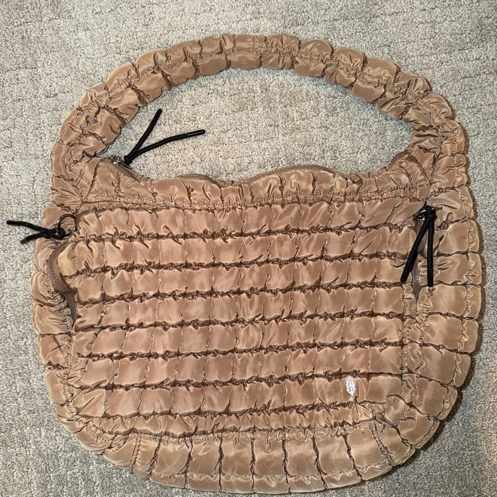 Free People Quilted Carryall Bag